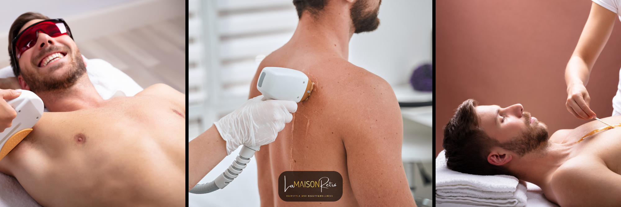 Depilazione uomo professionale presso La Maison Retrò a Biella